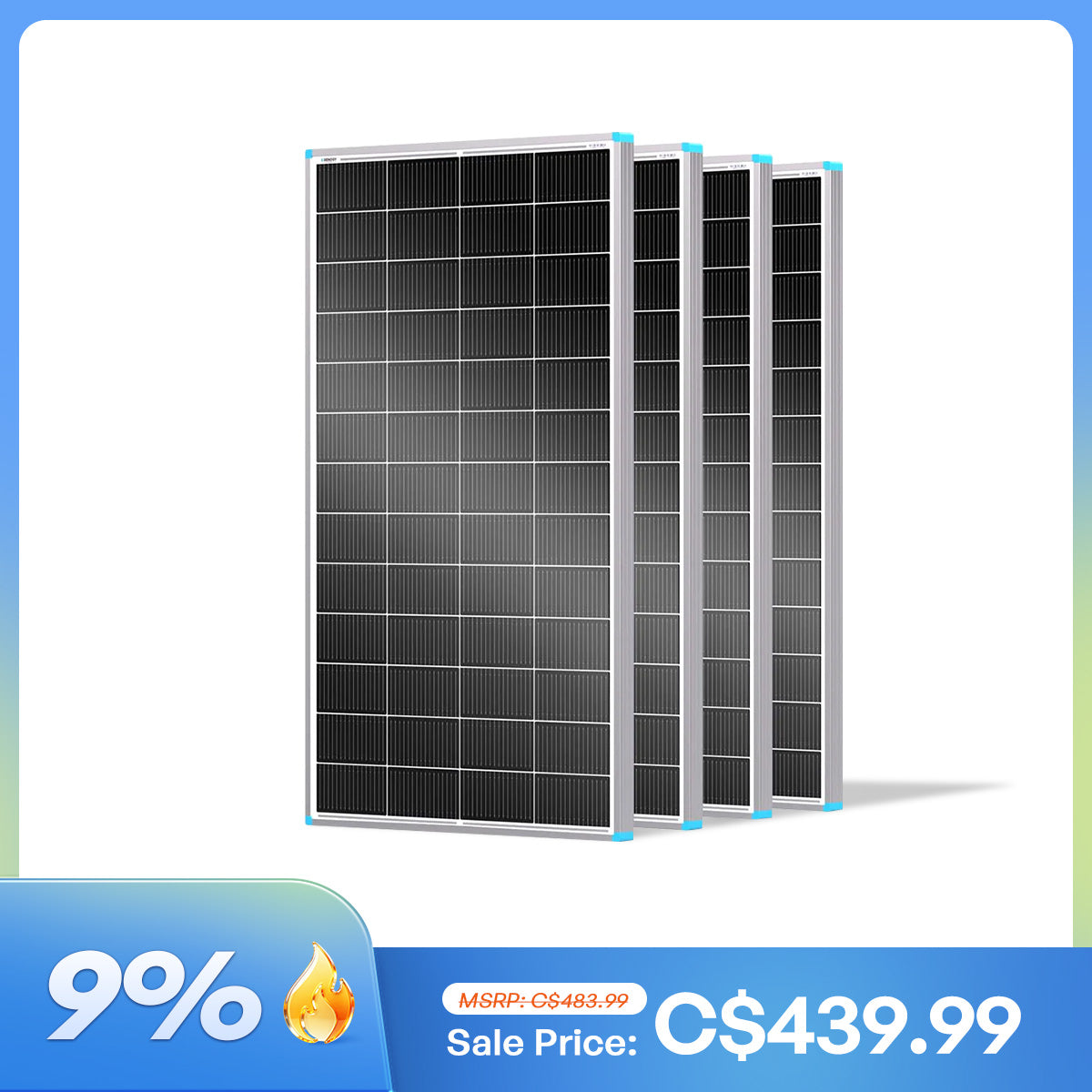 100/195W N-Type Solar Panel