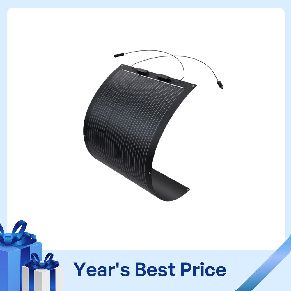 Renogy 100W Black Division Lightweight Flexible Solar Panel