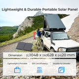 Panneau solaire portable compact Renogy 100 W de type N