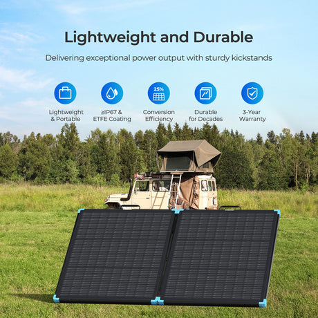 Renogy 100W N-type Compact Portable Solar Panel