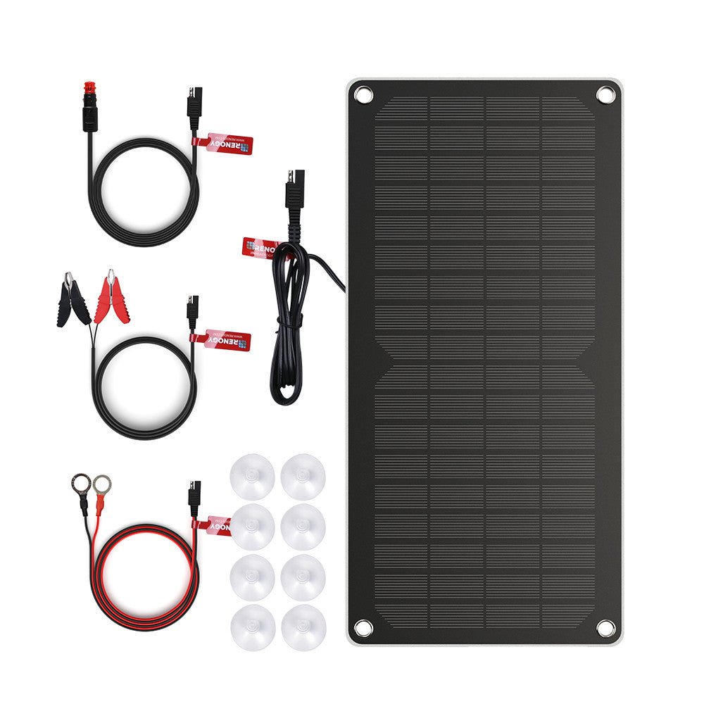Chargeur et mainteneur de batterie solaire 10 W 