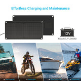 Chargeur et mainteneur de batterie solaire 10 W 