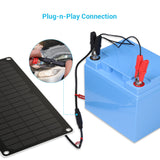 Chargeur et mainteneur de batterie solaire 10 W 