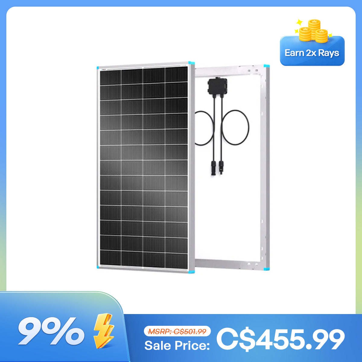 100/195W N-Type Solar Panel