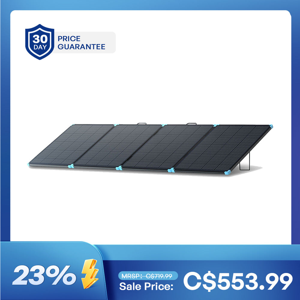 Renogy 400W Lightweight Portable Solar Panel Suitcase