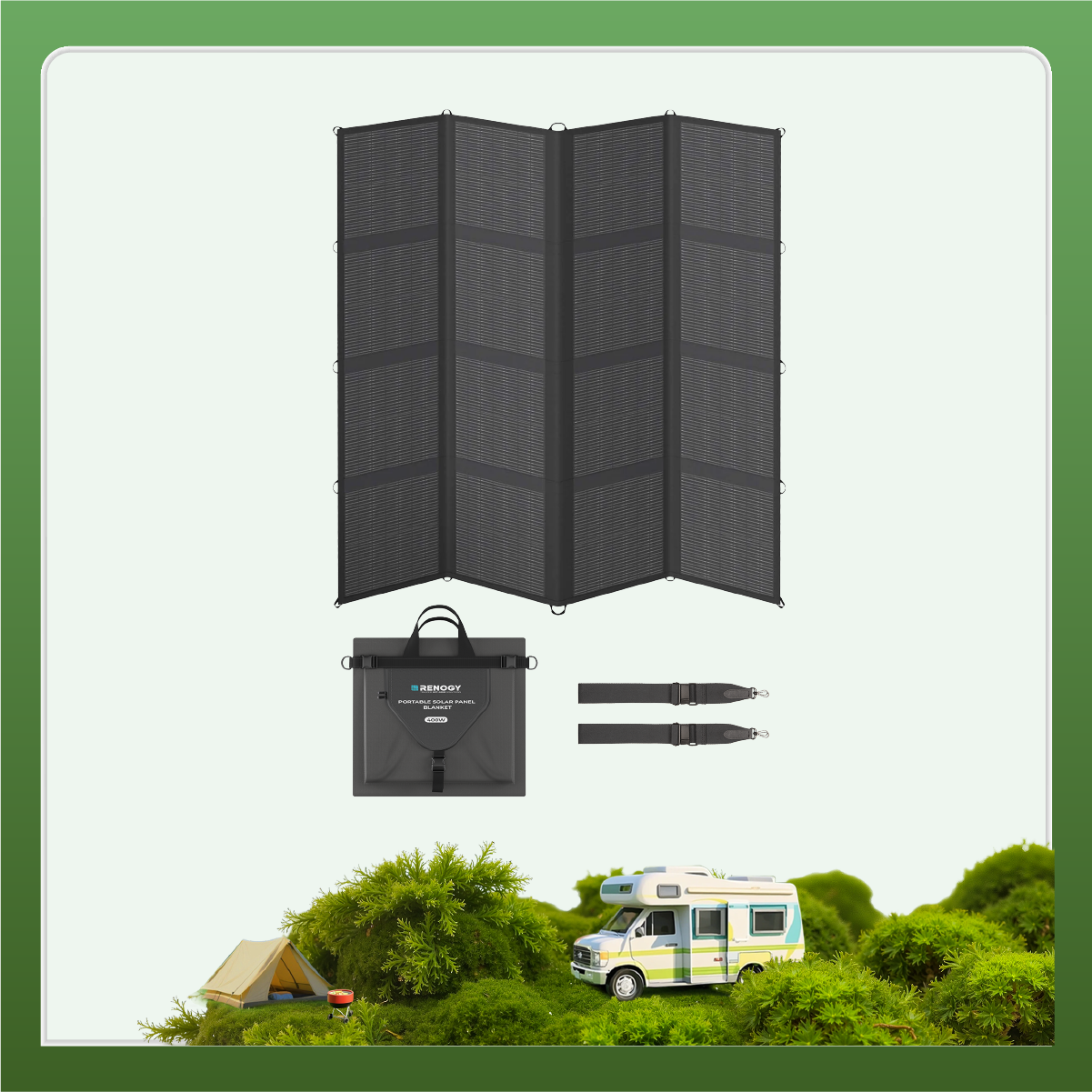 400W N-Type Portable Solar Panel Blanket