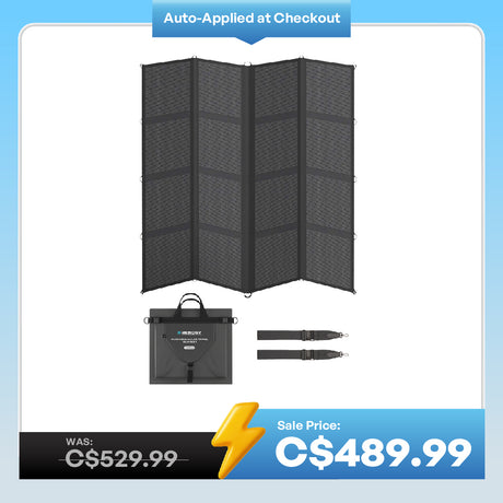 400W N-Type Portable Solar Panel Blanket