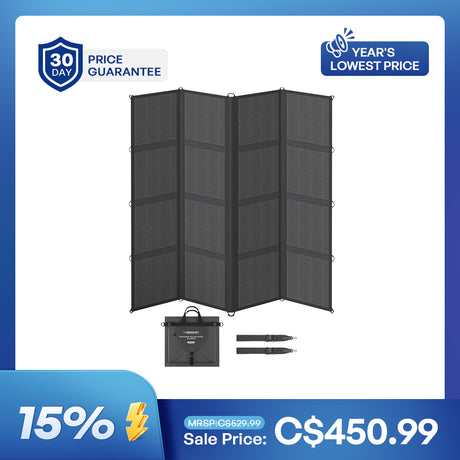 400W N-Type Portable Solar Panel Blanket