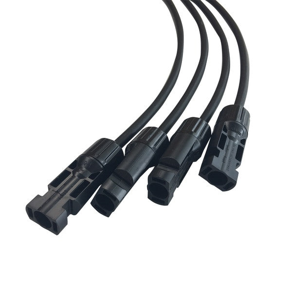 Solar Y Parallel Branch Connectors MFFFF + FMMMM Pair