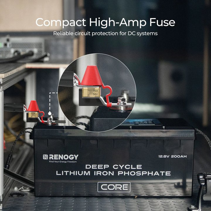 30A/40A/60A/75A/100A/150A/200A/250A/300A/350A/400A MRBF Terminal Fuse