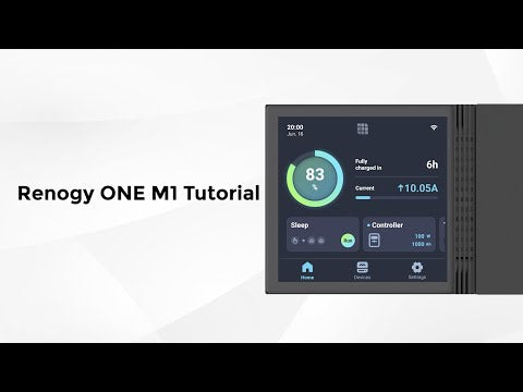 How to Set up a Renogy ONE M1? | Renogy ONE M1 Tutorial