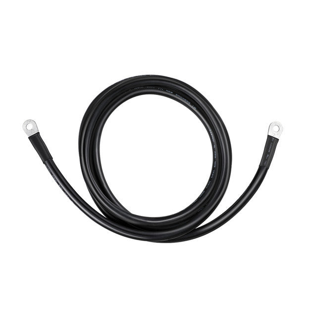 Battery Inverter Cables 5 ft 2/0 AWG for 3/8 in Lugs